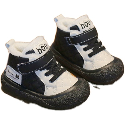 爱迪小熊宝宝棉鞋冬季保暖