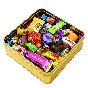 组合糖果混合装多口味巧克力软糖怀旧零食年货节什锦水果结婚喜糖