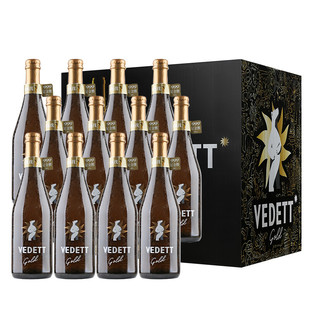 比利时原瓶进口VEDETT白熊白啤酒超金啤酒精酿白啤酒750ml整箱装