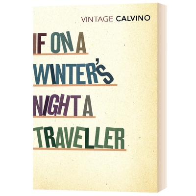 英文原版 If On A Winters Night A Traveller 寒冬夜行人 英文版