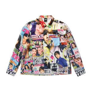 【PacShop】.pac BABY小报满印长袖衬衫 BABY TABLOID SHIRT