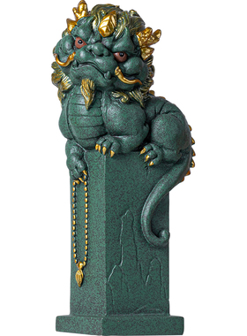 瓷山造物青砂石装饰摆件中式客厅