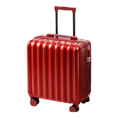 红色结婚陪嫁小行李箱