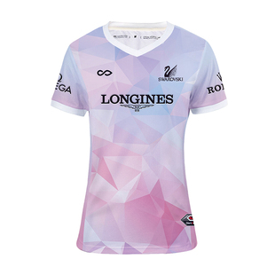 cikers赛客足球服 女款粉色球衣定制透气比赛服训练短袖石光流转