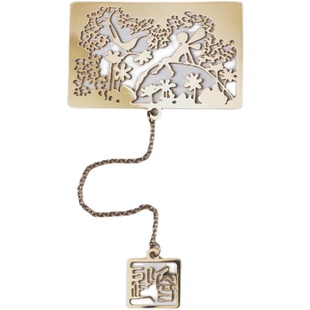 后浪自研文创 鲁迅 觉醒年代文创 小约翰彷徨 金属书签新青年礼品