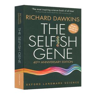 【自营】自私的基因The Selfish Gene牛津科学经典科普读物40周年纪念版西方经典oxford landmark Science英国皇家学会科学图书奖