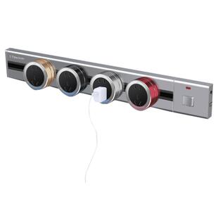 轨道式插座嵌入式移动五孔插座明装电力轨道插座厨房防雷接线板