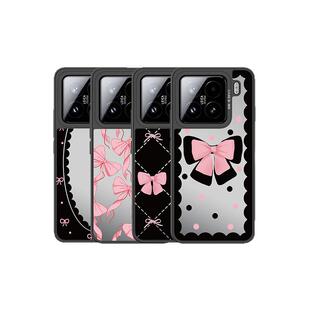 CASEBANGx艺术家凌凌七联名粉墨蝴蝶结系列出镜壳一体式手机壳适用于小米15/15Pro/15Ultra/红米K80Pro