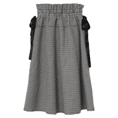 知了童装秋装新品女童伞裙中长款