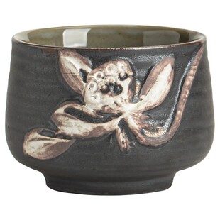 设计款侘寂风开花结果套杯粗陶功夫茶杯品茗杯单杯整套礼盒装礼品