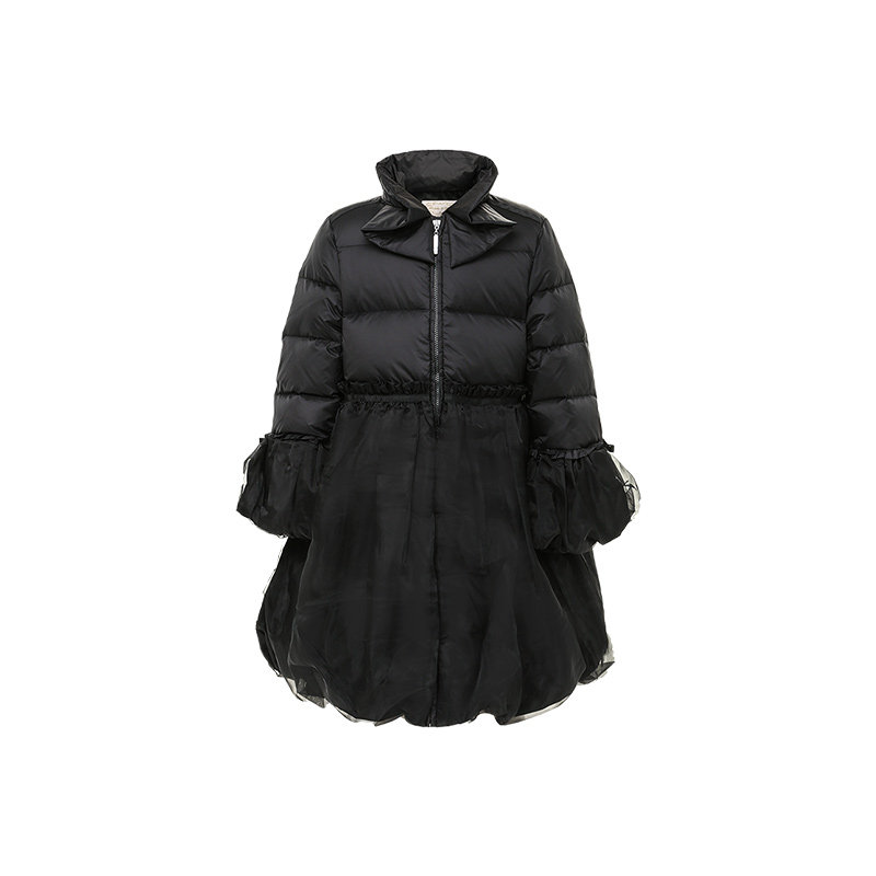 力高芘熊年秋冬新款女童羽绒服