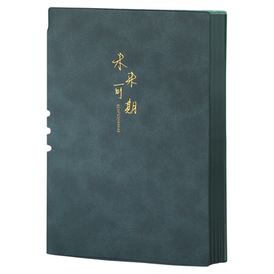 笔记本本子a5羊巴皮带笔插软皮记事本b5高颜值精致高档商务加厚办公会议记录本a4简约大号日记本定制可印logo