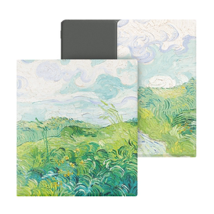 适用文石Boox Leaf5保护套Leaf5c保护壳电子书磁吸壳翻盖智能休眠唤醒7英寸2025新款轻薄梵高莫奈油画系列