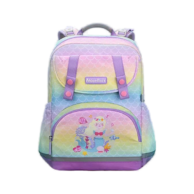 MoonRock小学生护脊减负书包