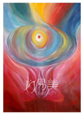 绚烂绽放装饰画私密艺术挂画产康店玄关壁画疗愈营摆件沙龙简约