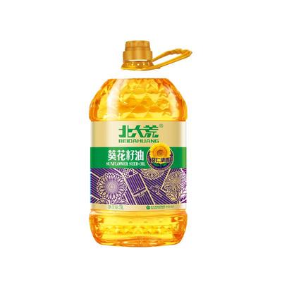 北大荒压榨葵花籽健康食用油5L×1桶