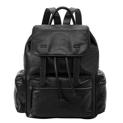 fed植鞣皮头层牛皮真皮女包手提旅游休闲背包大容量双肩包BFA7043