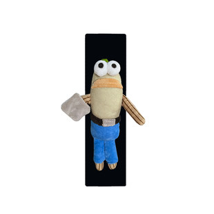 HAPPY 原创比奇堡打工鱼可爱汽车安全车载护肩套防磨损车内饰品