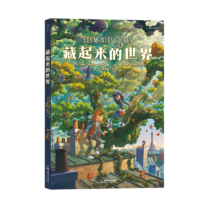 后浪正版现货藏起来的世界 11-14岁少年魔法师奇境大冒险奇幻文学故事儿童青少年漫画绘本后浪漫