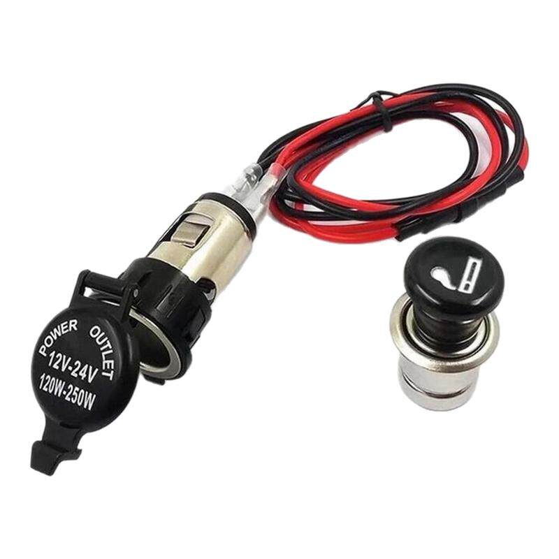 12V24V通用汽车摩托车载点车用点烟器