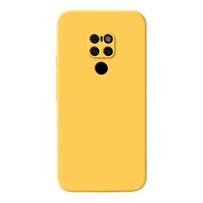 适用华为Mate20手机壳meta20Pro新款mt20x硅胶m黄色保护套mete全包防摔mat魅特meite男女软外壳5G后mata美特