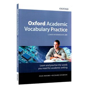 牛津学术词汇练习 中低级 英文原版 Oxford Academic Vocabulary Practice B1进口英语书籍牛津单词学术写作用法