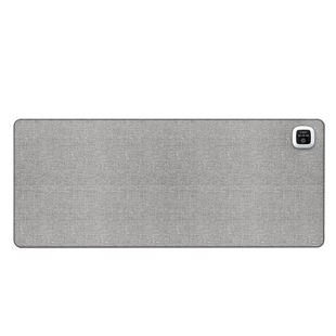 加热鼠标垫定制暖桌垫皮革防棉麻加热桌垫防水防污电脑办公室桌面发热垫学生写字暖手超大桌垫定制图案logo