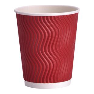 7盎司200毫升咖啡杯子一次性纸杯热饮双层加厚加硬防烫定制印logo