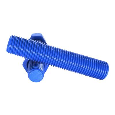 PTFE防腐特氟龙B7/L7/35Crmo全螺纹螺柱高强度碳钢通丝牙棒可定制