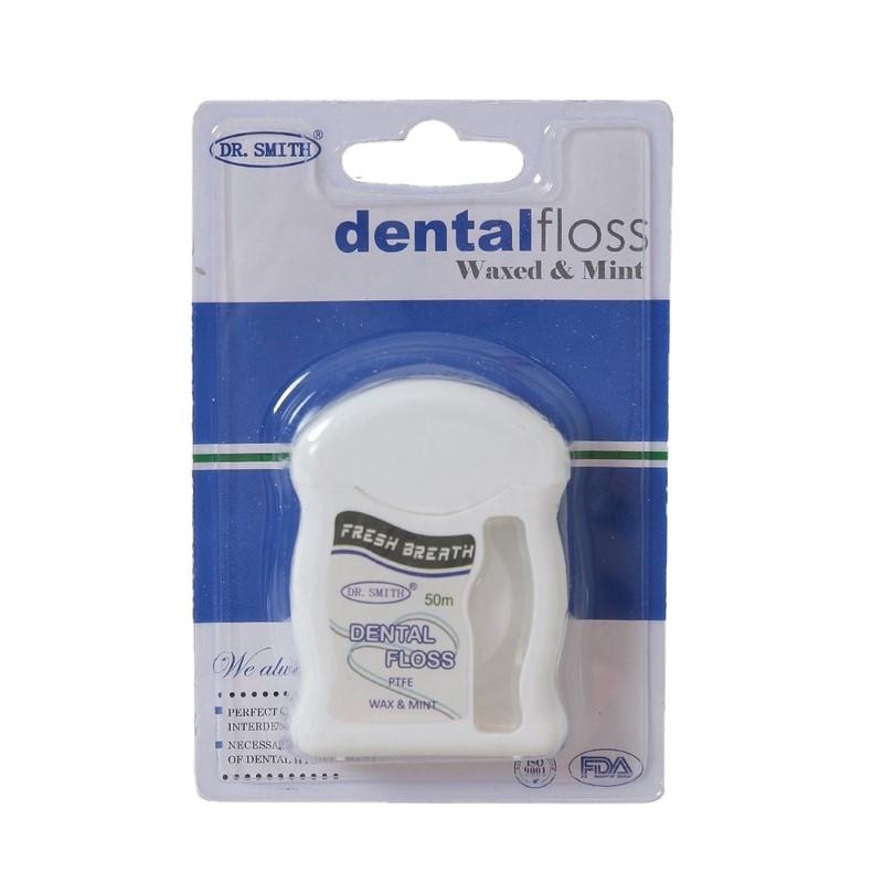 DR SMITH特氟龙PTFE牙线 正畸牙线宽线扁线微蜡牙线【买二送一】