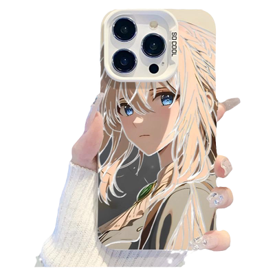 适用小米手机壳薇尔莉特动漫卡通