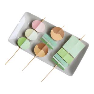 【百词斩文创】串一串多功能创意便利贴鸡肉京葱三色丸子香葱韭菜索引贴标签小条贴纸便签防水记号贴笔记指示