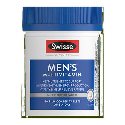 swisse斯维诗男士复合维生素男性多种维生素b2b12成人复合片