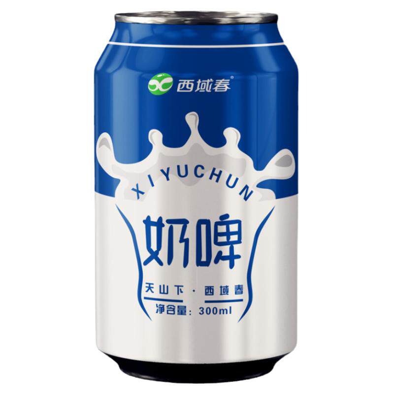 新疆西域春奶啤乳酸菌300ml*12罐