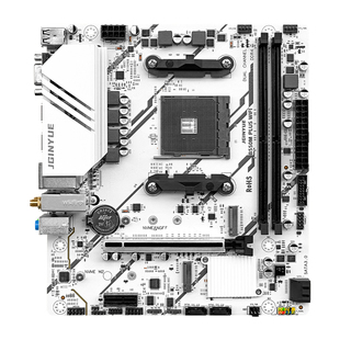 精粤B550M PLUS WIFI主板AM4电脑ddr4游戏cpu套装r5 5500 5600 GT