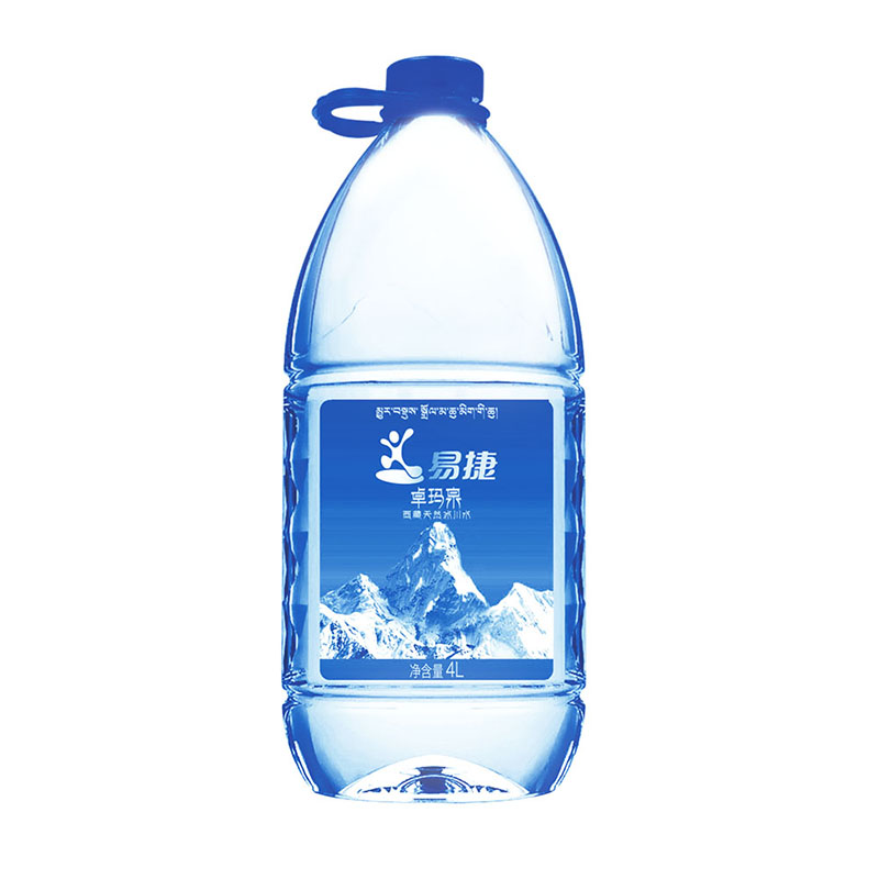 西藏卓玛泉雪山天然水低氘低钠弱碱性母婴水泡茶水4L*4瓶办公家用