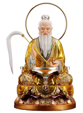 慈缘阁元始天尊三清像太上老君