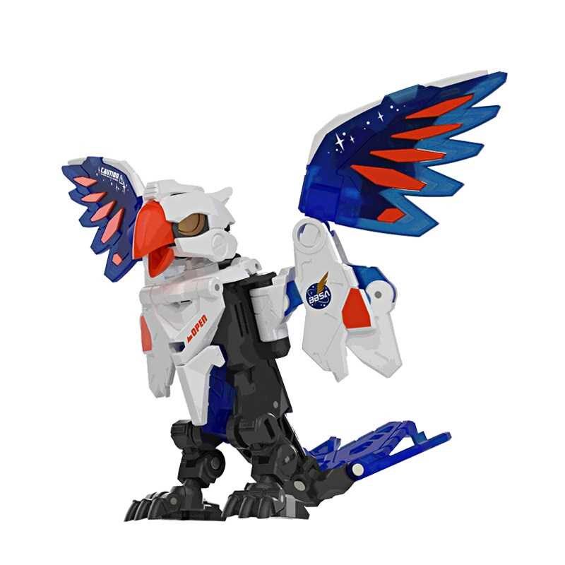 52TOYS太空赞歌鹦鹉变形玩具