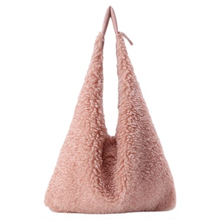 SFSG x LOOKNOW潦草小狗毛毛包系列多色单肩包2025冬季新品