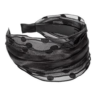 发箍宽边遮白发头饰带齿防滑发卡压发头箍盖碎发透气夏季发窟卡子