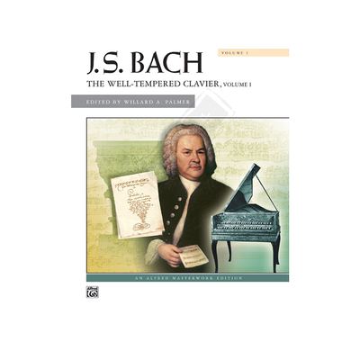 巴赫十二平均律曲集全套共一至二