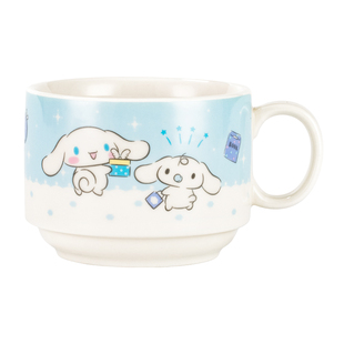 三丽鸥玉桂狗陶瓷马克杯儿童高颜值牛奶杯子女生家用可爱喝水杯子