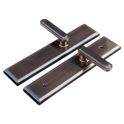 红古防盗门拉手304不锈钢对开门真假面板大门锁执手双开门035把手