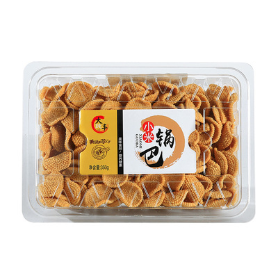 大丰食品小米锅巴350g大盒装