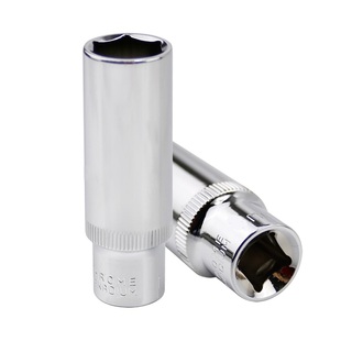 棘轮扳手加长六角套筒汽修五金工具公制6.3mm1/4加长小飞套筒组合