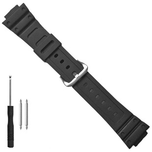代用CASIO卡西欧表带DW-5600E G5700 GM-5610树脂橡胶手表带