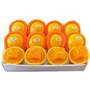 湖北秭归脐橙子纽荷尔新鲜应季手剥甜橙春节年货送礼水果礼盒9斤
