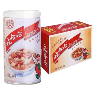 娃哈哈八宝粥桂圆莲子360g*12整箱罐装营养代餐即食早餐饮料