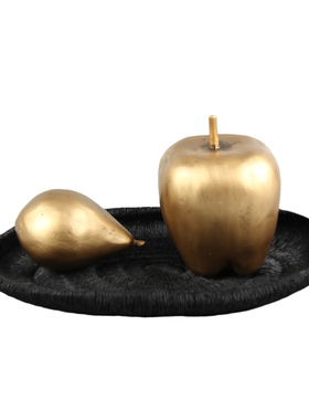 现代简约样板间桌面苹果梨子托盘