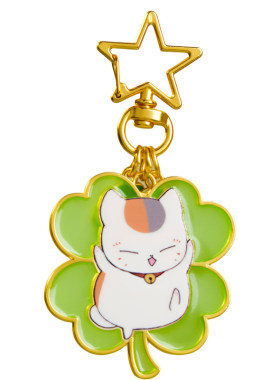 猫的天空之城夏目友人帐联名金属挂件猫咪老师钥匙扣包挂